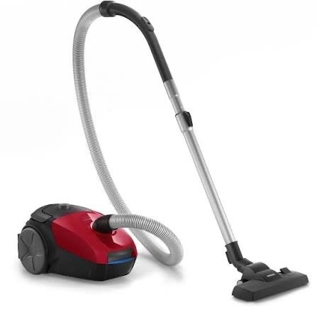 Philips PowerPro Compact Stofzuiger - Rood, Witgoed en Apparatuur, Ophalen, Philips, Zo goed als nieuw, Reservoir