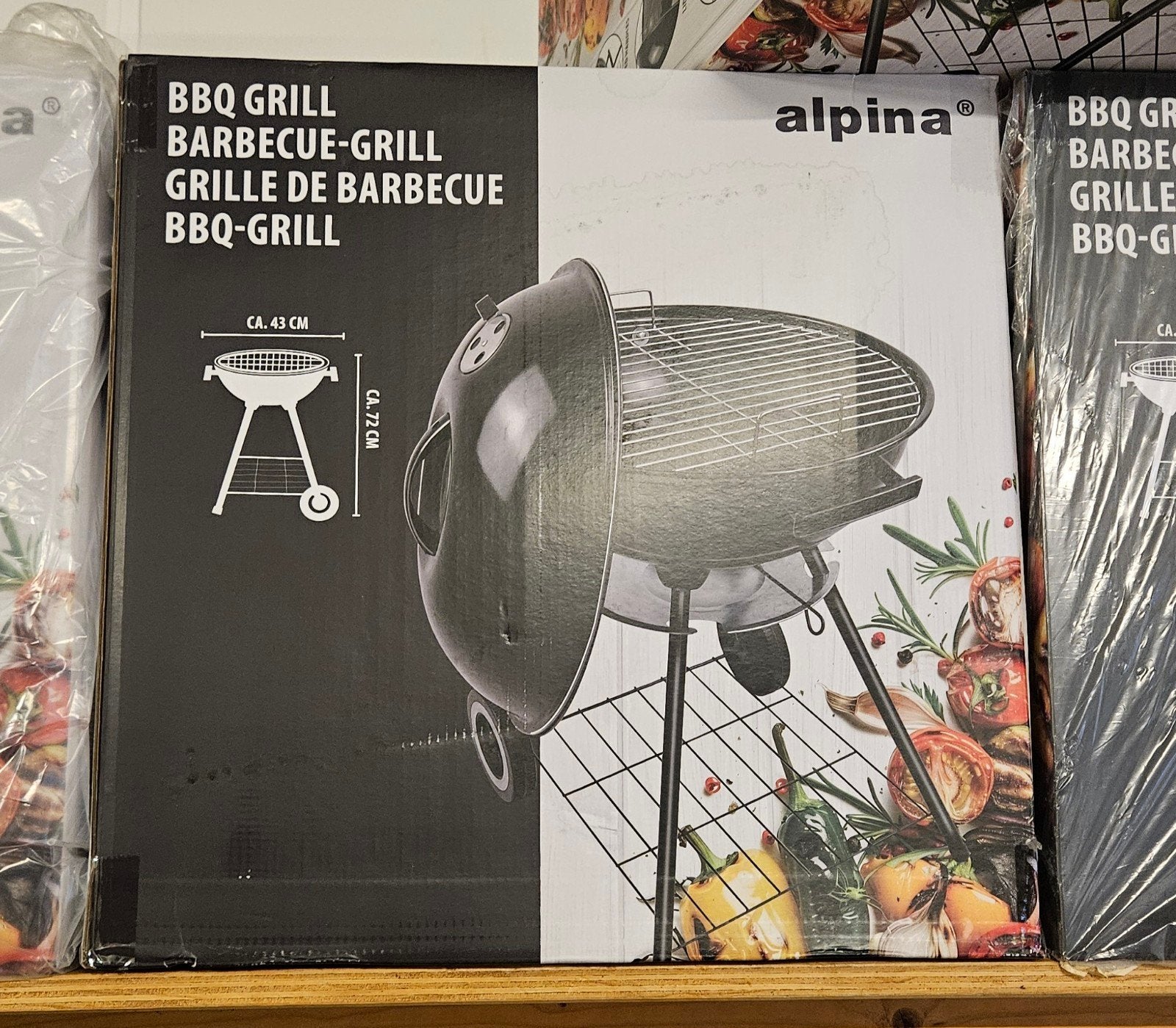 alpine bbq nieuw in doos, Tuin en Terras, Ophalen of Verzenden, Nieuw