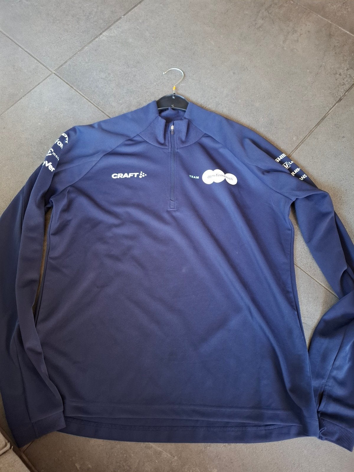 Team dsm firmenich sweater zgan maat xl heren, Zo goed als nieuw, XL, Bovenkleding, Heren