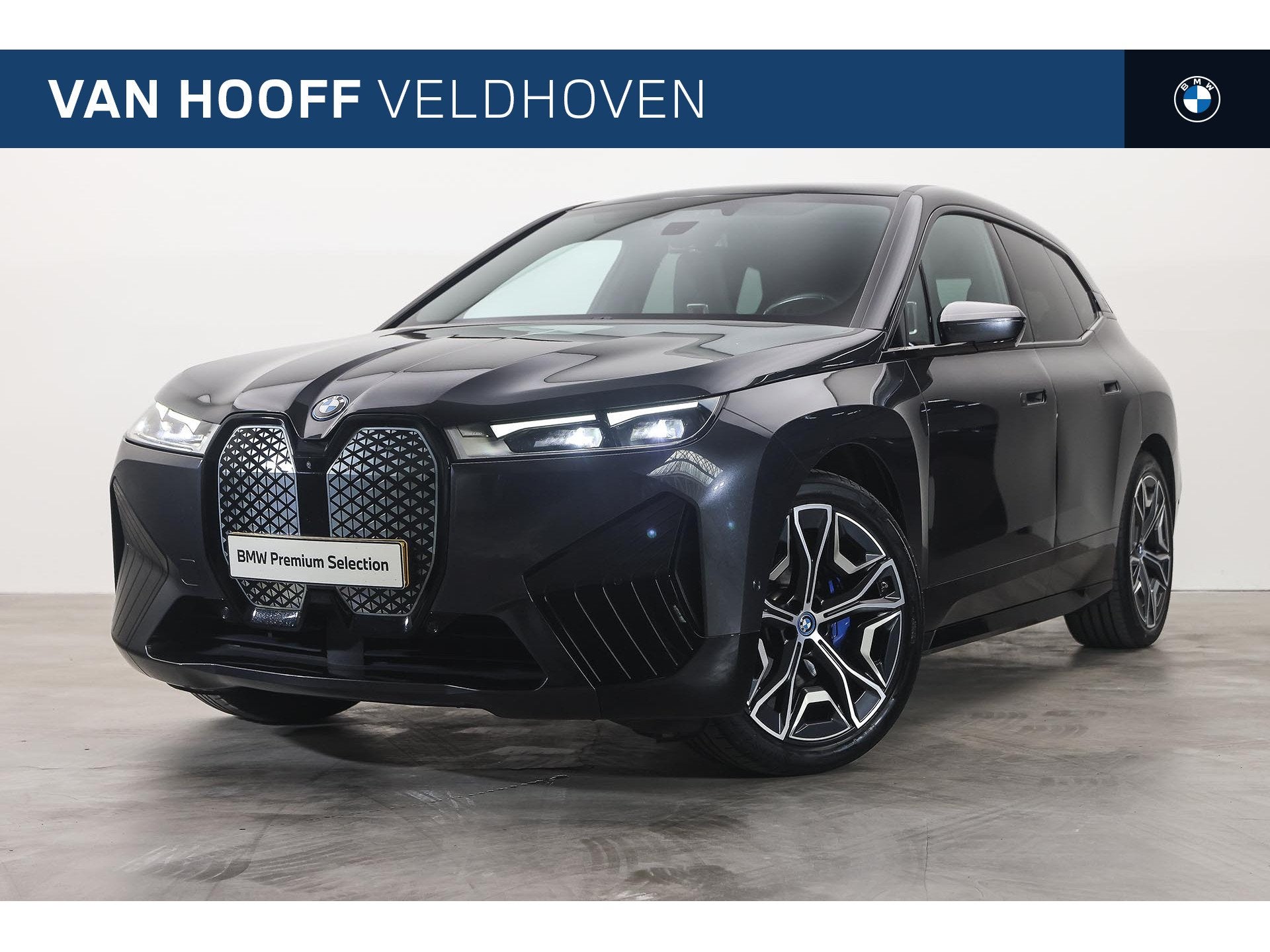 BMW iX xDrive40 High Executive Sport / Panoramadak Sky Loung, Auto's, 413 km, Gebruikt, 22 min, Met garantie (alle)