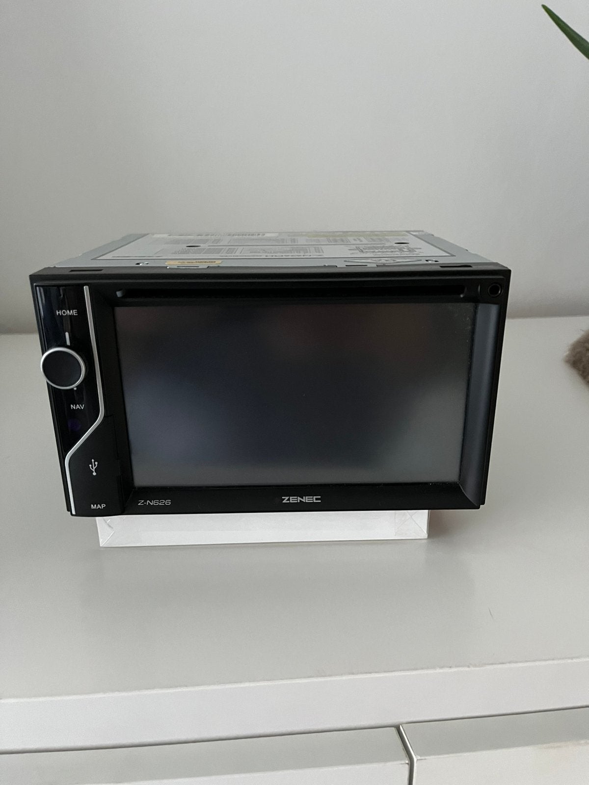 Zenec auto radio cd ,navigatie  en Bluetooth, Auto diversen, Ophalen of Verzenden, Gebruikt