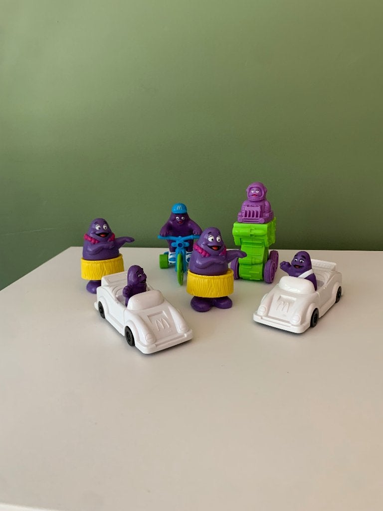 Happy Meal Grimace Vintage McDonald’s, Ophalen of Verzenden, Zo goed als nieuw