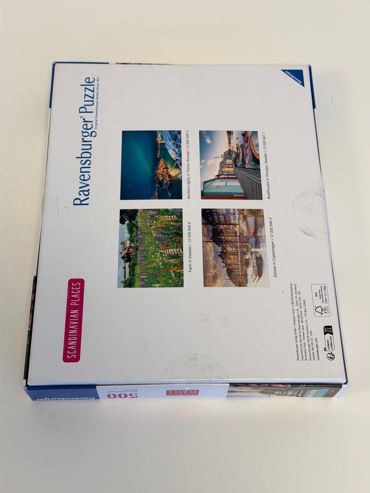 Ravensburger Puzzel 500 Stukjes Smögen Zweden de legpuzzel, Ophalen of Verzenden, 500 t/m 1500 stukjes, Nieuw, Legpuzzel