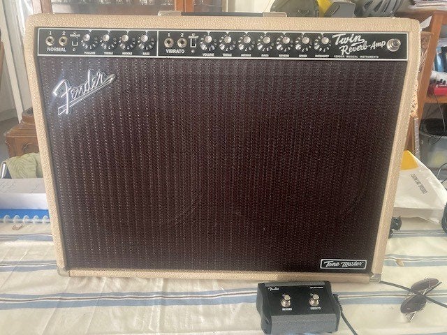 Fender Twin Reverb Tonemaster Blonde, Muziek en Instrumenten, Versterkers | Bas en Gitaar, Ophalen, Zo goed als nieuw, Gitaar