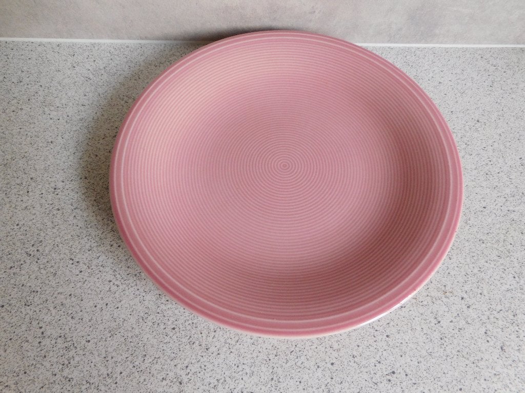Bord 21,5 cm. Roze Loop Like Villeroy & Boch, Huis en Inrichting, Keuken | Servies, Villeroy & Boch, Ophalen of Verzenden, Zo goed als nieuw