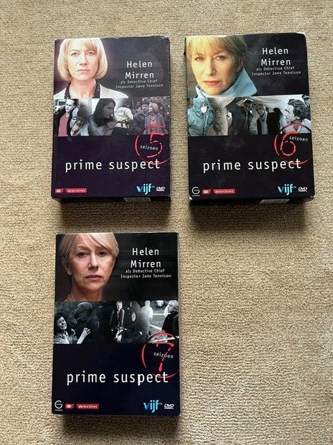 DVD's Engelse misdaadseries, Alle leeftijden, Ophalen of Verzenden, Zo goed als nieuw, Misdaad