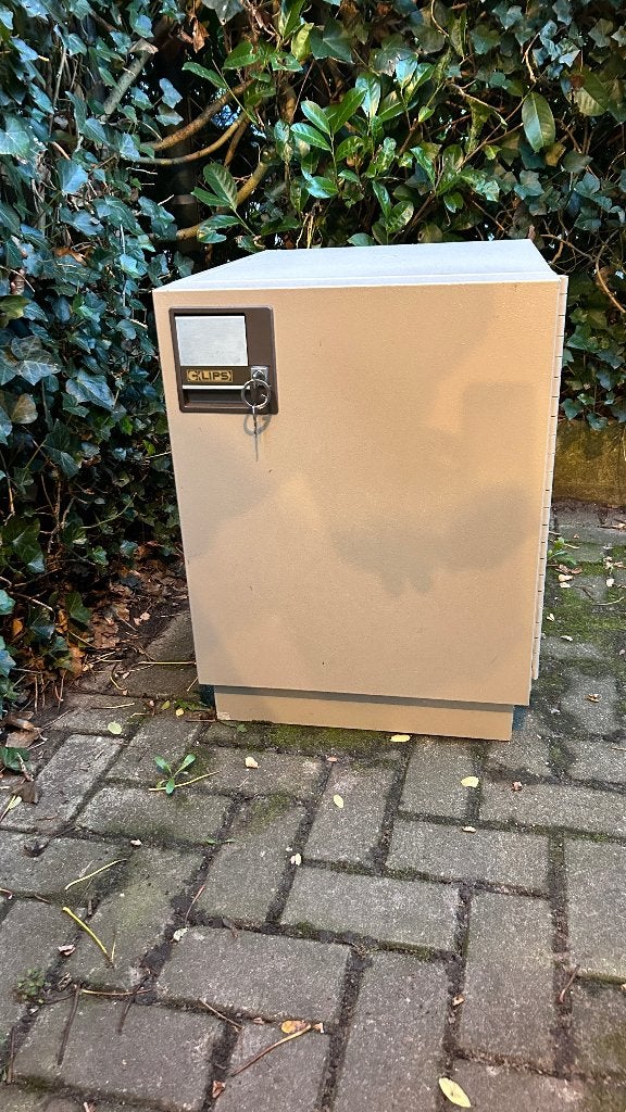 Brandkast/kluis, Ophalen, Gebruikt