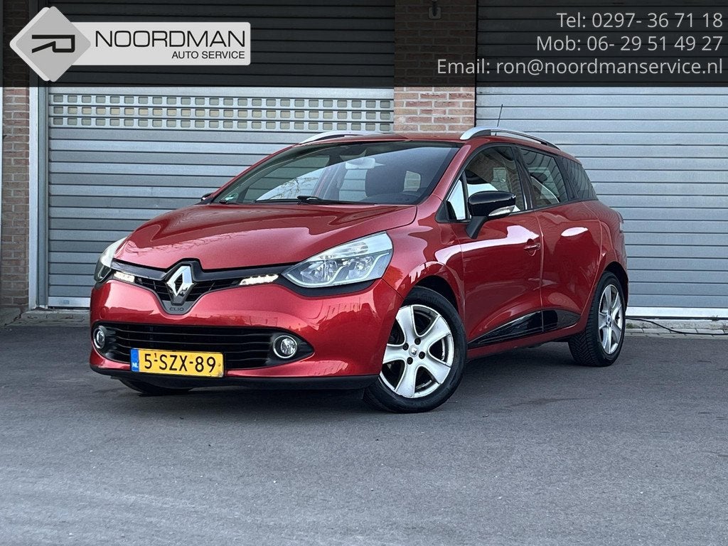 Renault Clio Estate 0.9 TCe Dynamique, Auto's, Renault, Voorwielaandrijving, Stof, Origineel Nederlands, 90 pk