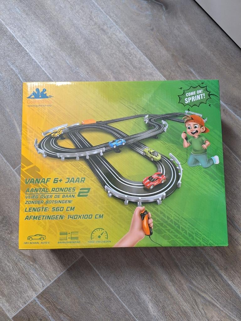 Nieuwe Racebaan - Ongeopend in Doos - Vanaf 6 Jaar, Overige merken, Racebaan, Zelf te bouwen, Nieuw