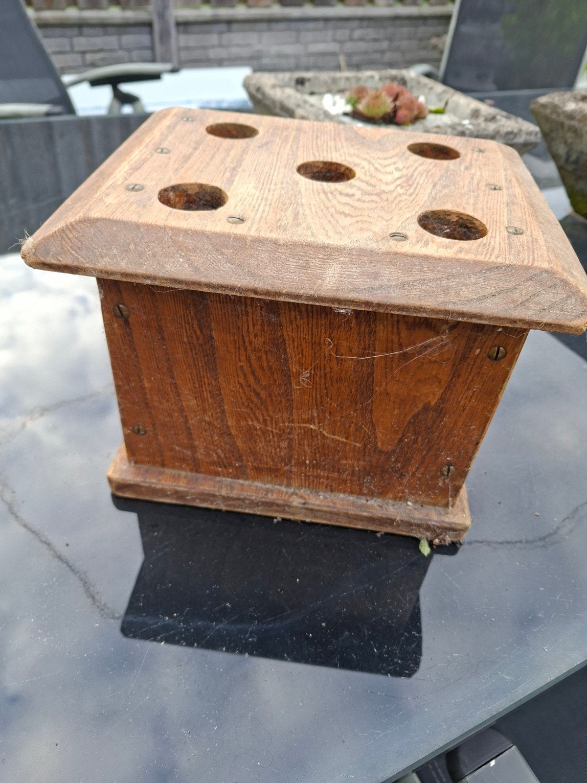 Vintage stoofje, Ophalen