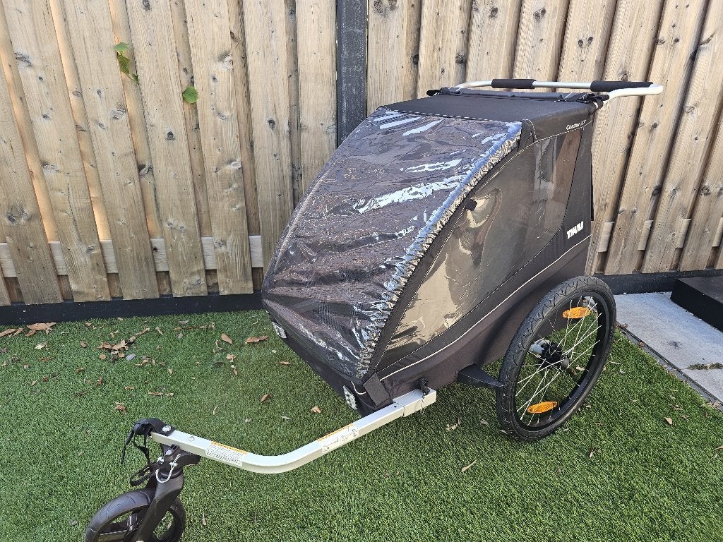 Thule Coaster XT fietskar, zwart, zo goed als nieuw, Ophalen, Thule Coaster XT, Opvouwbaar, Zo goed als nieuw