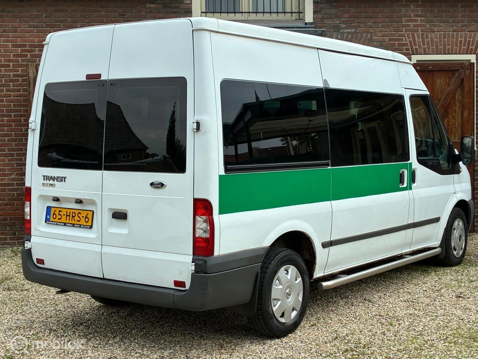 Ford Transit Combi 300M 2.2 TDCI SHD 9-persoons personenbus, Auto's, Gebruikt, Wit, Origineel Nederlands, Bedrijf