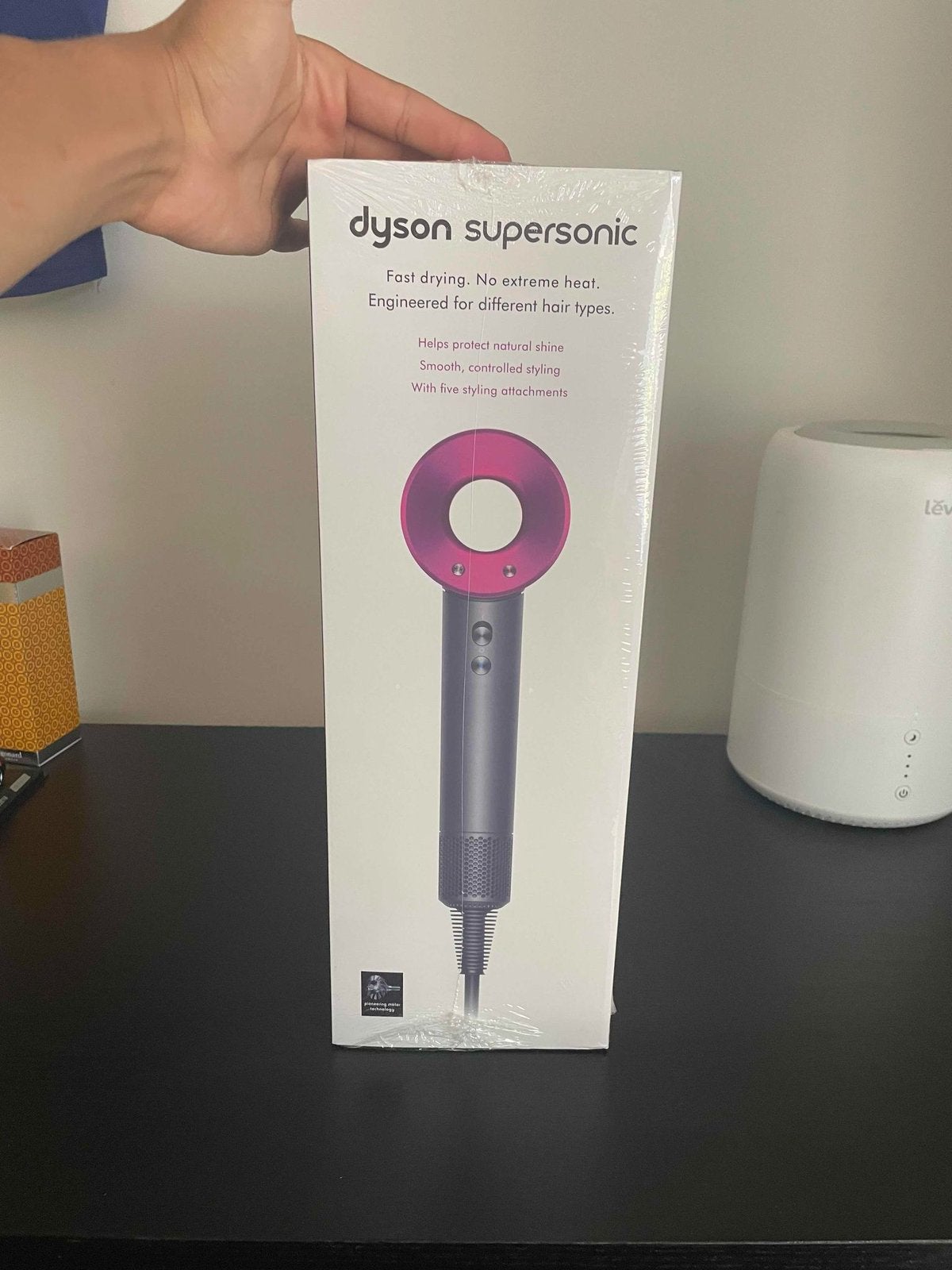 Dyson supersonic, Ophalen of Verzenden, Zo goed als nieuw, Föhn of Haardroger