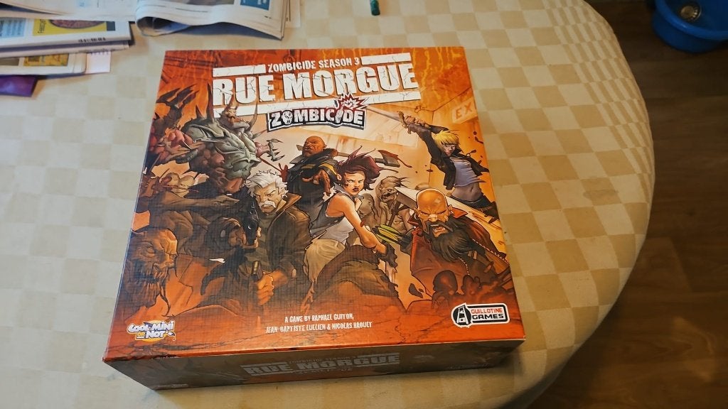 bordspel warhammer Zombicide Rue Morgue season 3, Vijf spelers of meer, Ophalen of Verzenden, Nieuw