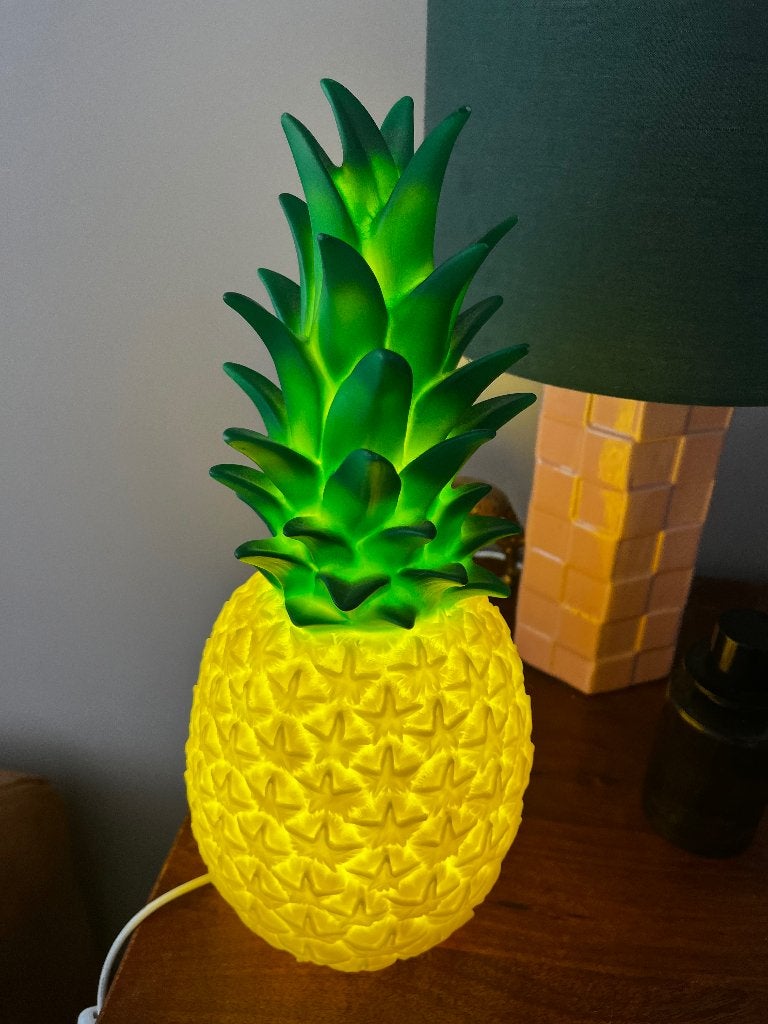 Ananas lampen, Huis en Inrichting, Ophalen, Gebruikt, Kunststof, Minder dan 100 cm