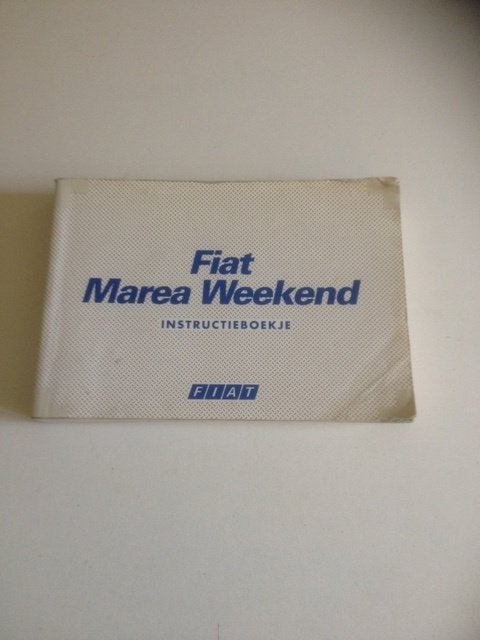 Fiat Marea Instructieboekje - Gebruikershandleiding  2002 NL, Ophalen of Verzenden