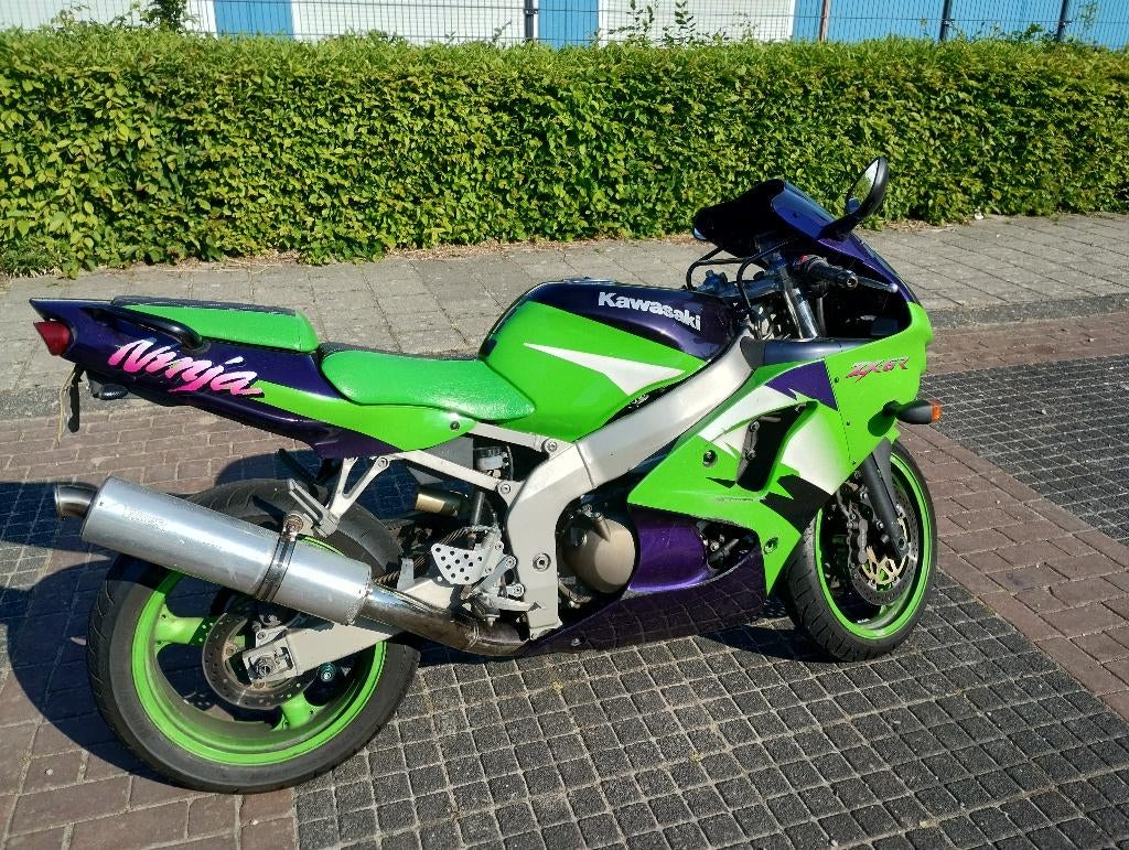 Kawasaki ZX6R uit 1998, Sportuitlaat, 4 cilinders, Motorrijbewijs A, Gebruikt