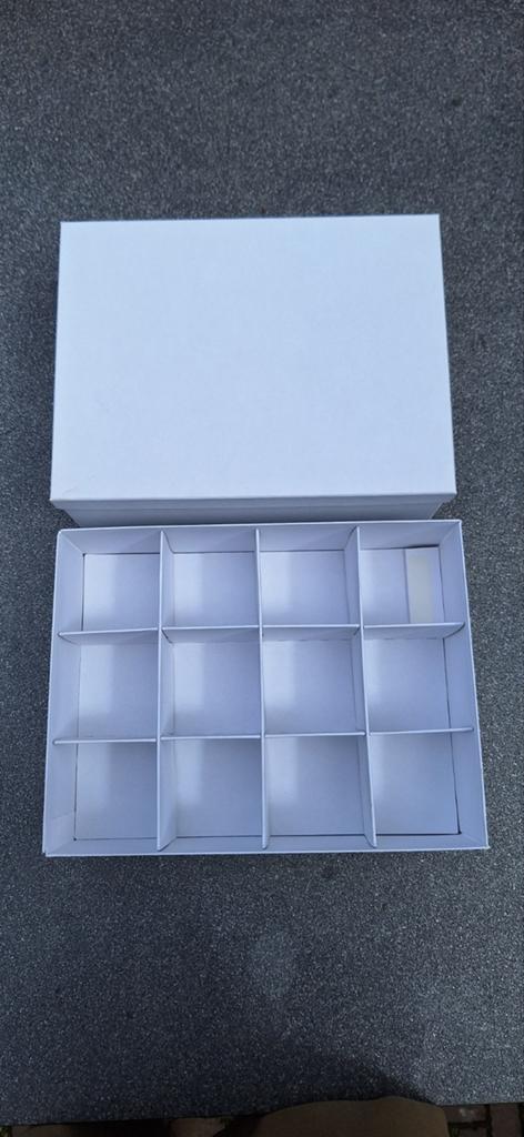 2x IKEA kartonnen doosjes met 12 vakjes, Hobby en Vrije tijd, Overige Hobby en Vrije tijd, Ophalen