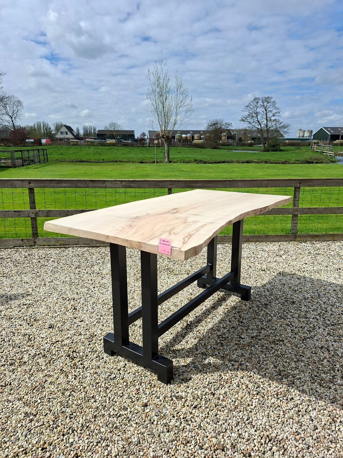 XXL BOOMSTAM BARTAFEL STATAFEL NIEUW, Ophalen, Nieuw