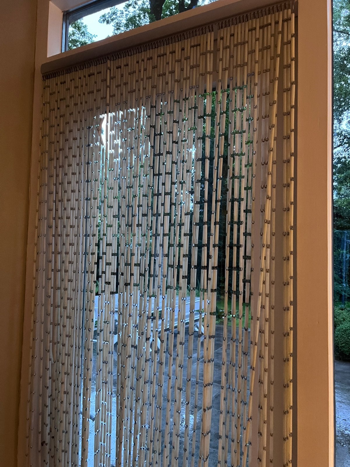 Vliegengordijn, Kunststof, Gebruikt, 80 tot 100 cm, 215 cm of meer