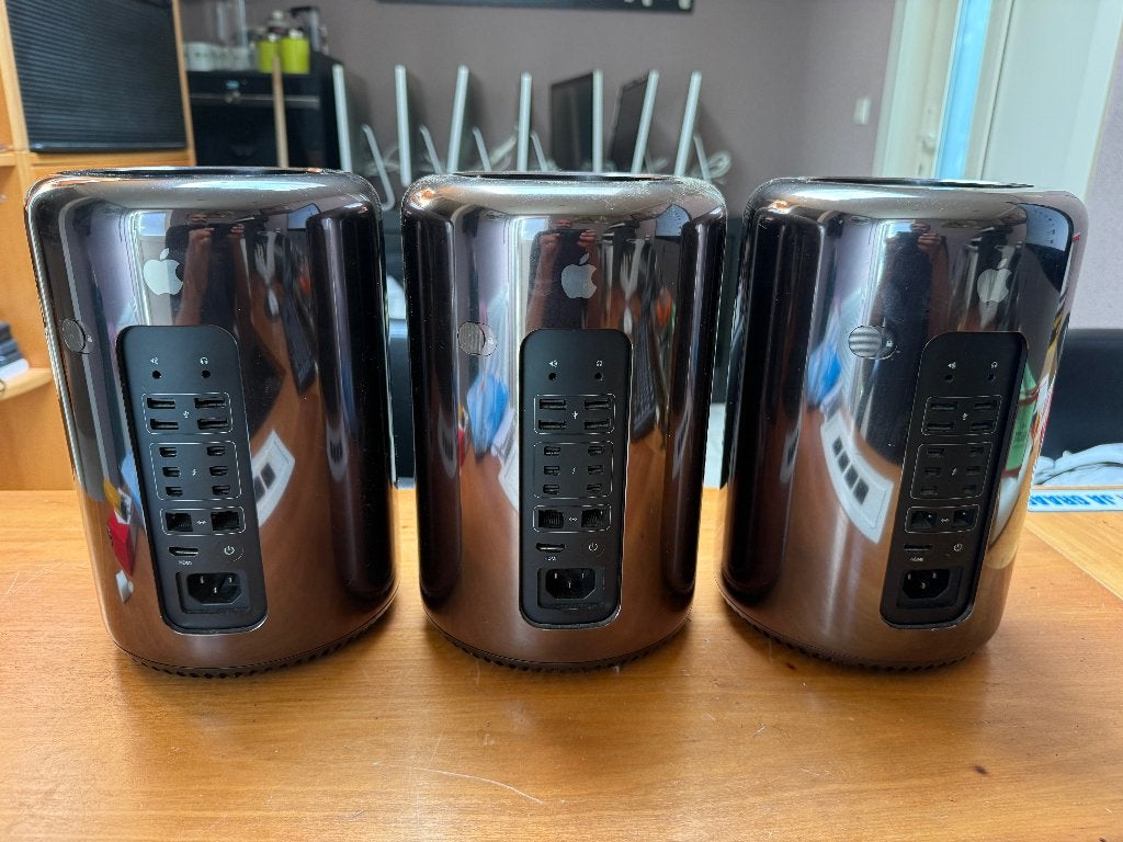 3x Mac Pro 2013 4/6/8 core, Computers en Software, Ophalen, 64 GB of meer, Mac Pro, 3 tot 4 Ghz