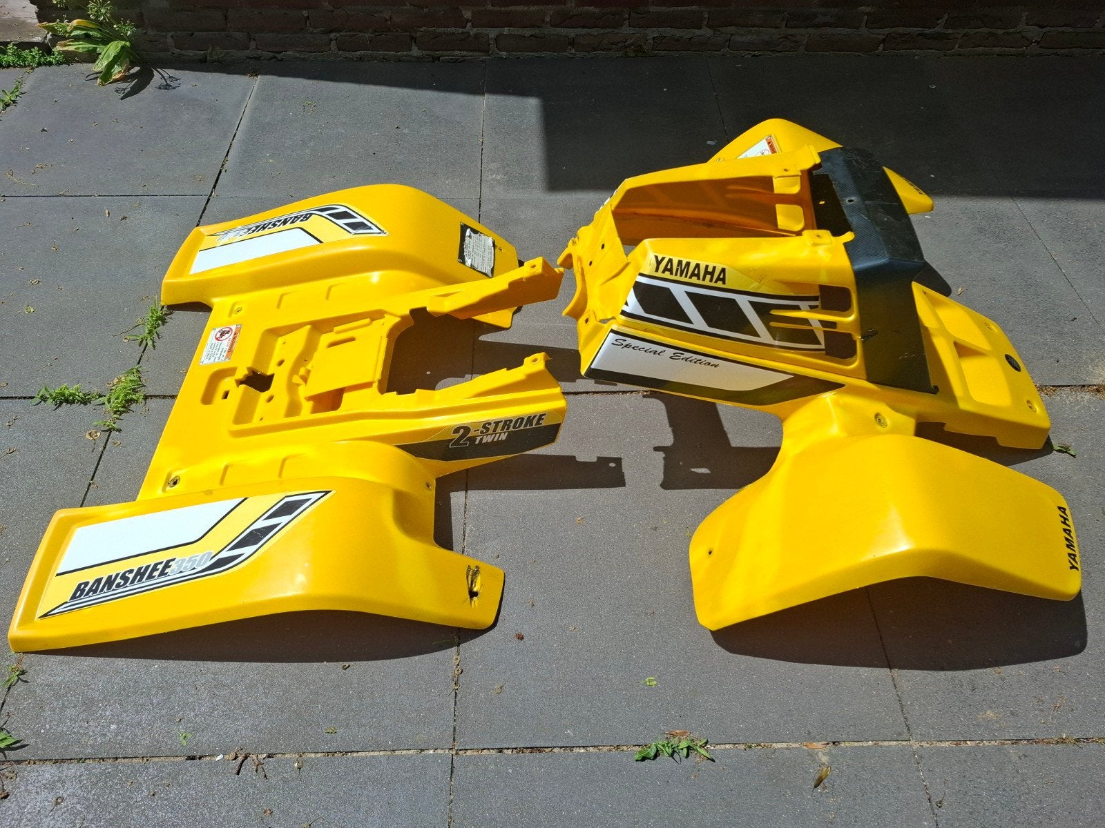 Yamaha Banshee 350 kappenset, Motoren, Ophalen, Gebruikt