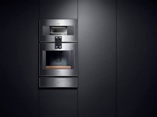 Gaggenau Bs484112 stoom (gs480120) Bo480112 oven (go480120), Ophalen, Zo goed als nieuw, Stoom, Minder dan 45 cm