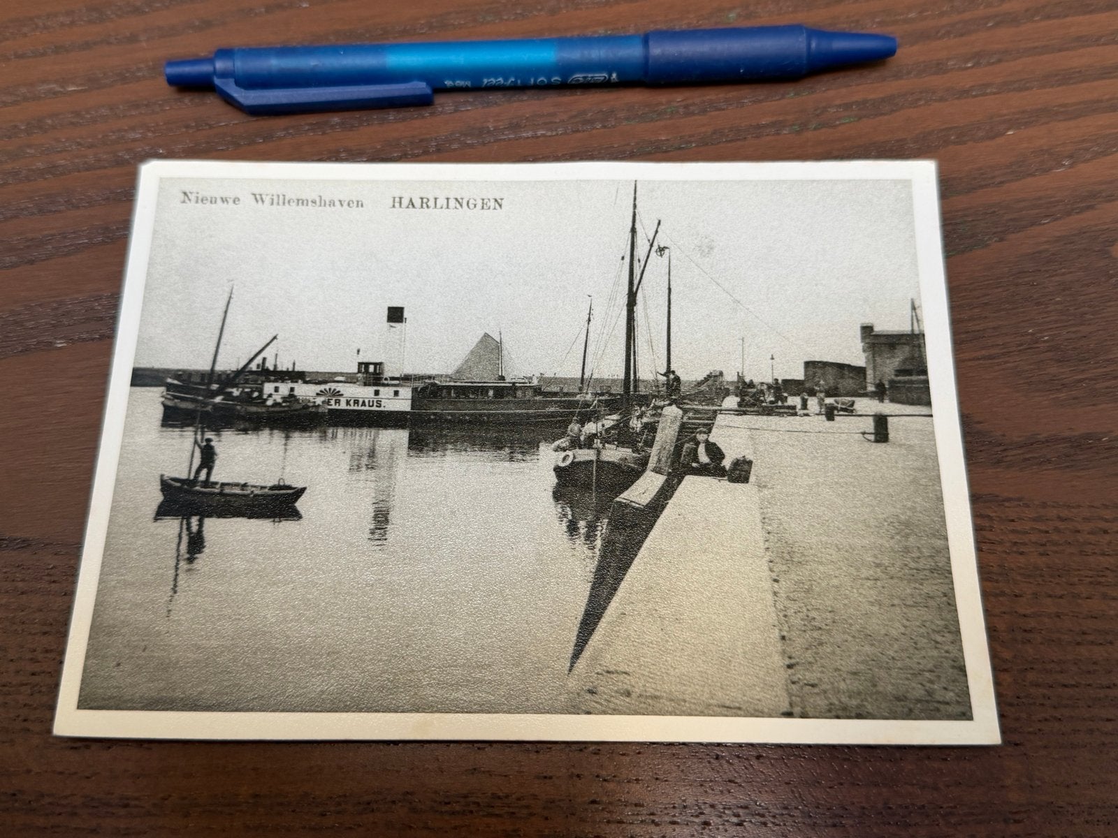 Ansichtkaart Harlingen Nieuwe Willemshaven Doeksen, Ophalen of Verzenden, Voor 1920, Gelopen, Friesland