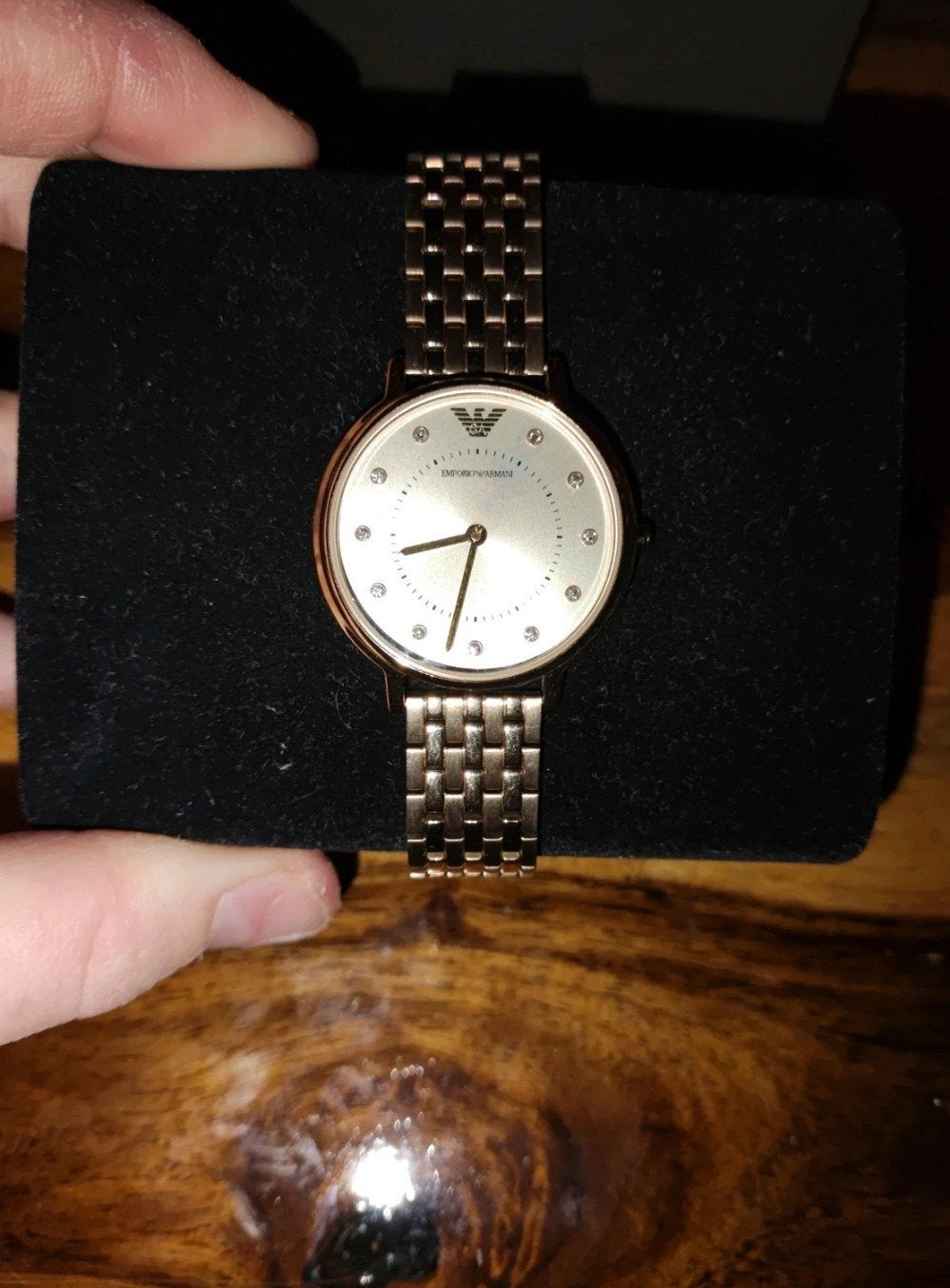 Emporio Armani Dameshorloge AR11062 - Zo goed als nieuw, Overige merken, Staal, Staal, Polshorloge