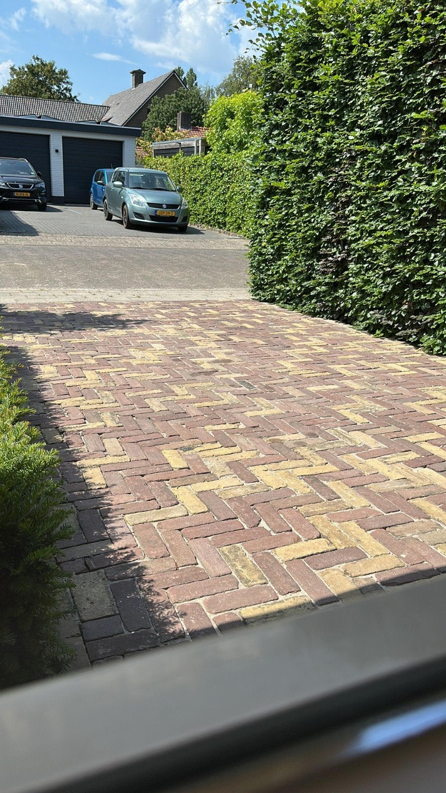 Gebruikte gebakken klinkers voor oprit of terras, Ophalen, Overige materialen, Gebruikt, 20 tot 40 cm