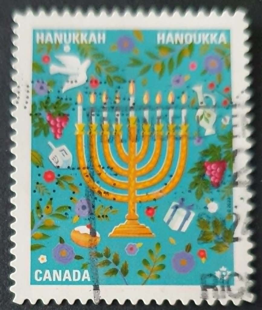 210-26 Canada / Hannoukka, Verzenden, Gestempeld, Noord-Amerika