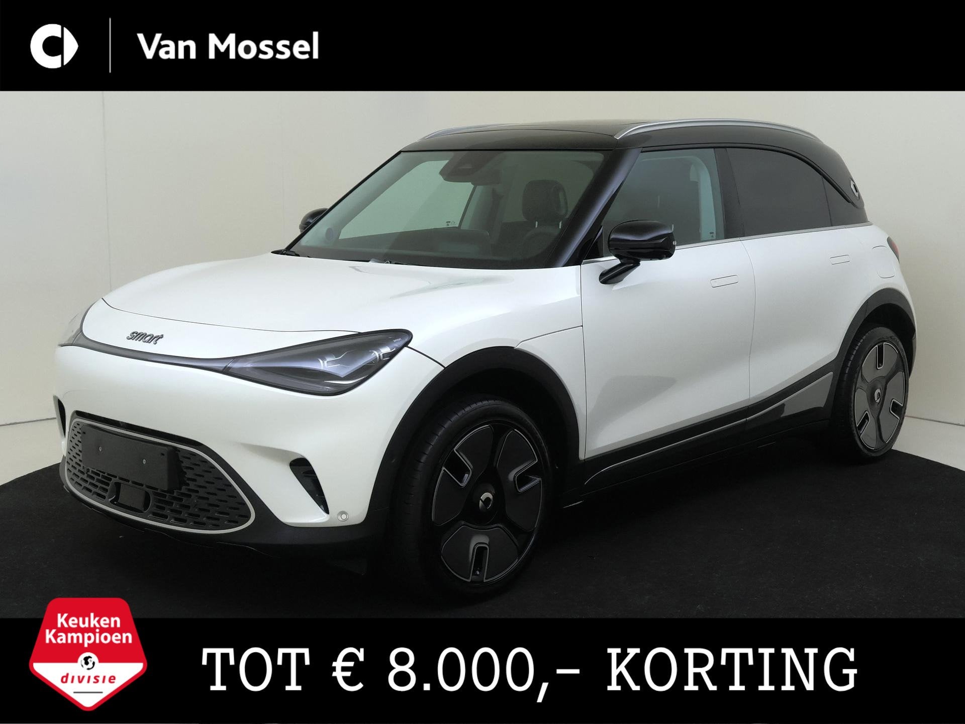 smart #1 Premium / Stoelverwarming / Achteruitrijcamera / Gl, Auto's, Automaat, Overige modellen, Wit, Nieuw