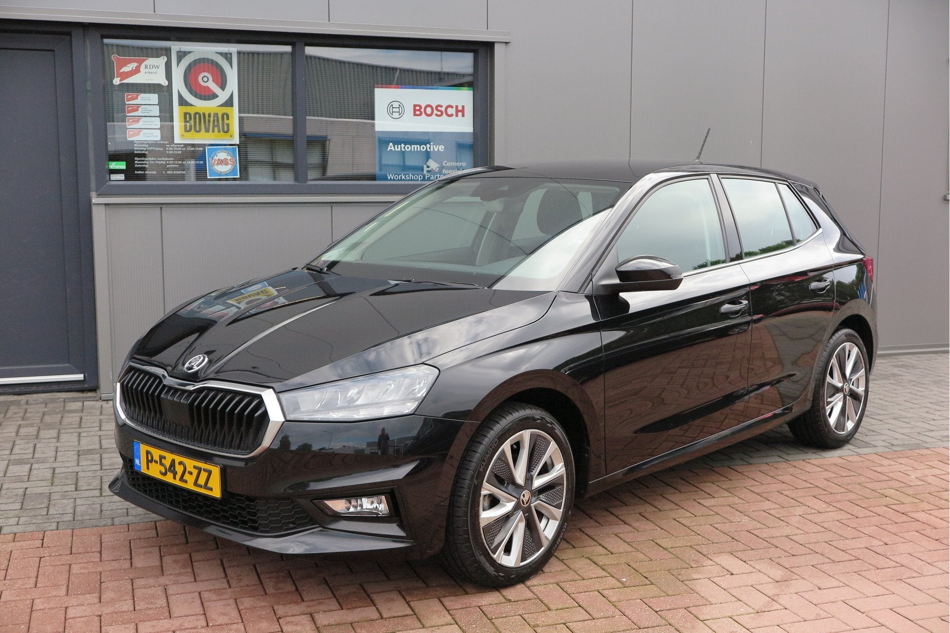 Skoda Fabia 1.0 TSI 81kw 110pk DSG Business Edition Virtual, Auto's, 12 maanden, Stof, Gebruikt, Parkeersensor