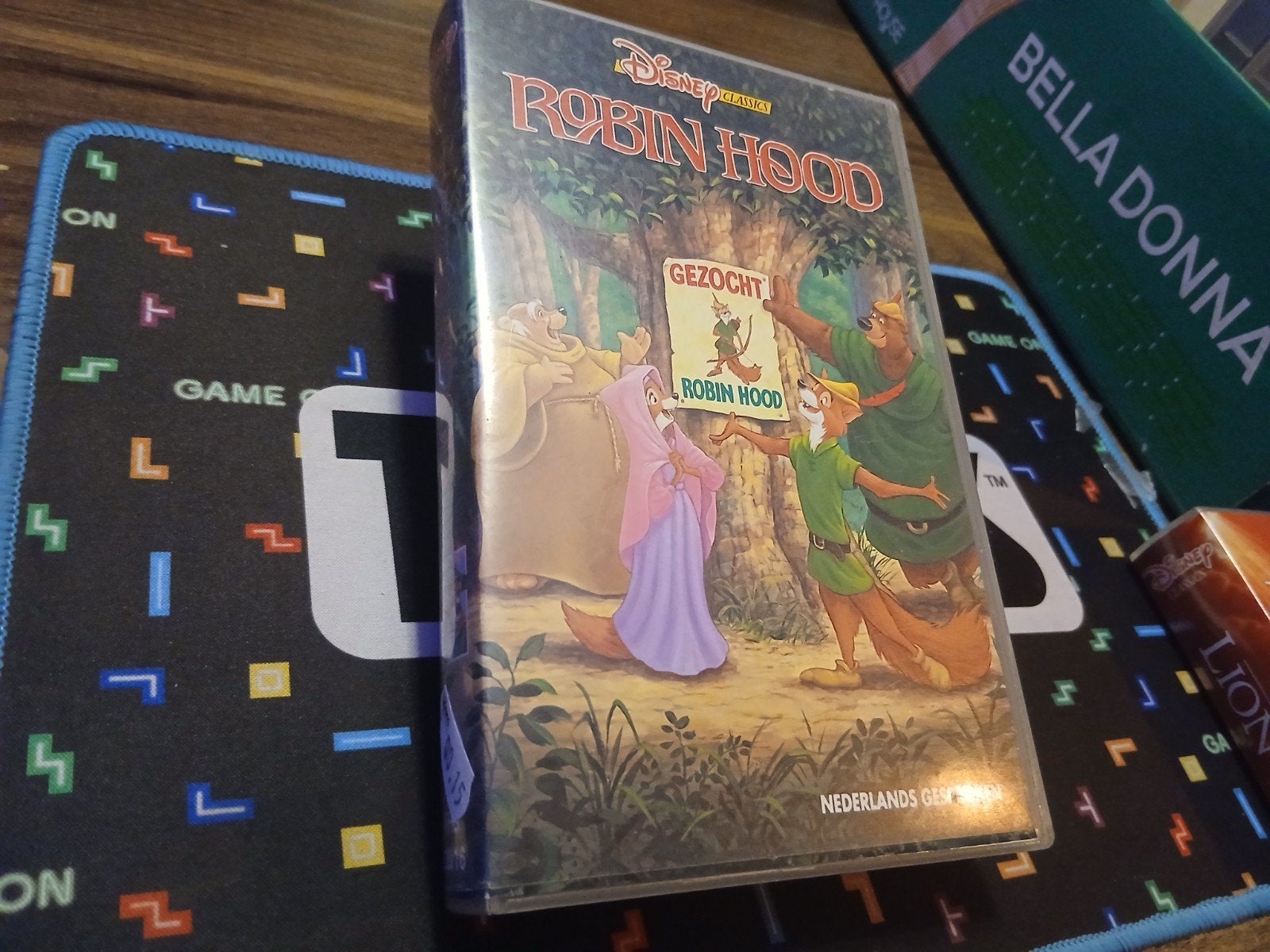 Robin hood Disney vhs film, Cd's en Dvd's, VHS | Film, Alle leeftijden, Ophalen of Verzenden, Gebruikt, Actie en Avontuur