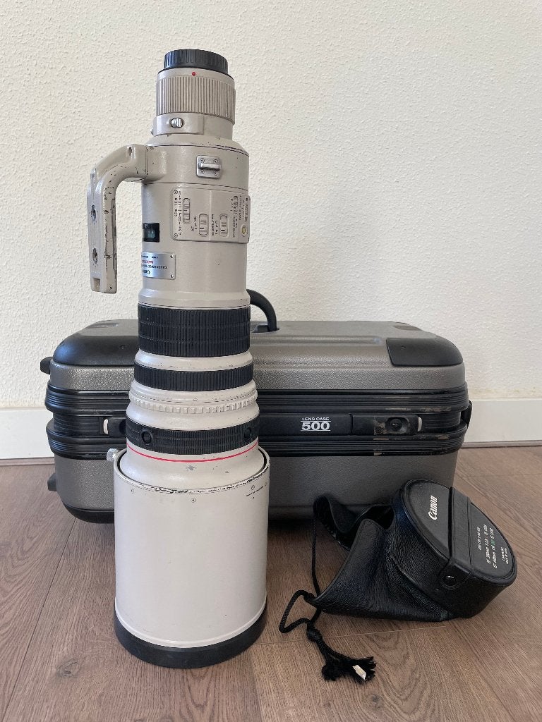 Canon EF 500mm f/4L IS USM (Mark I), Ophalen, Gebruikt, Canon, Telelens