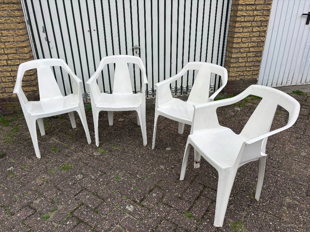 kuipstoeltjes, Ophalen, Gebruikt, Kunststof, Stapelbaar