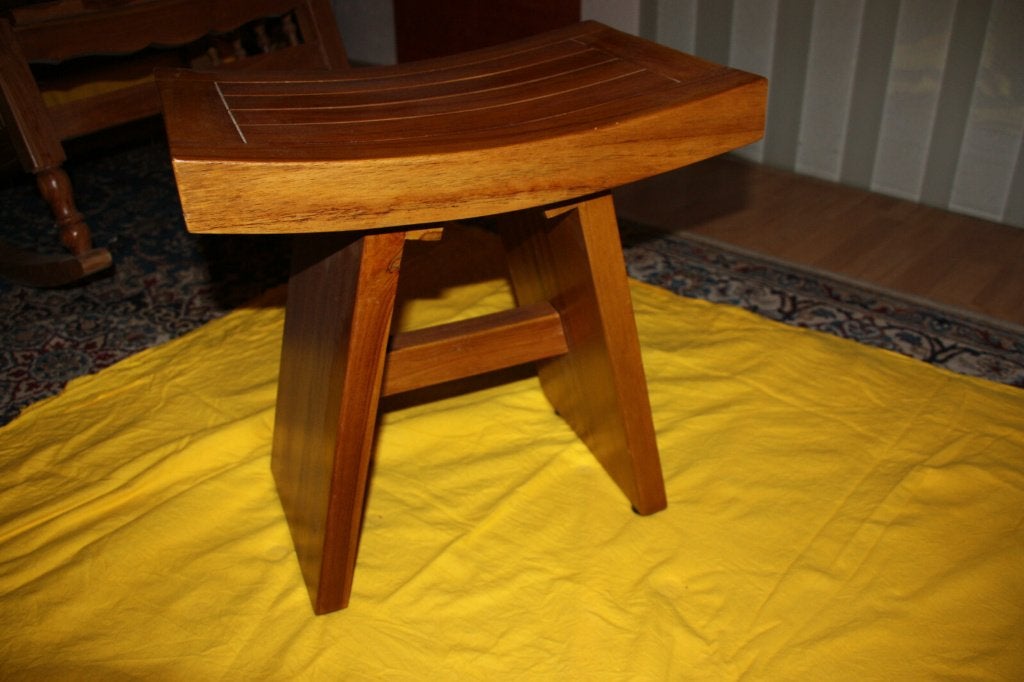 NIEUW krukje , teakhout, voor badkamer, sauna, bouwpakket, 45 tot 60 cm, Minder dan 55 cm, Nieuw, Ophalen of Verzenden
