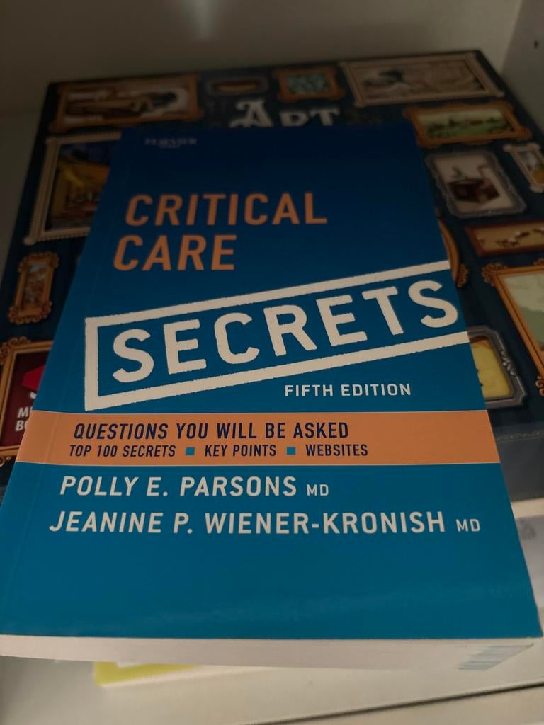 Critical Care Secrets - Vijfde Editie, Boeken, Ophalen of Verzenden, Beta, Nieuw, WO