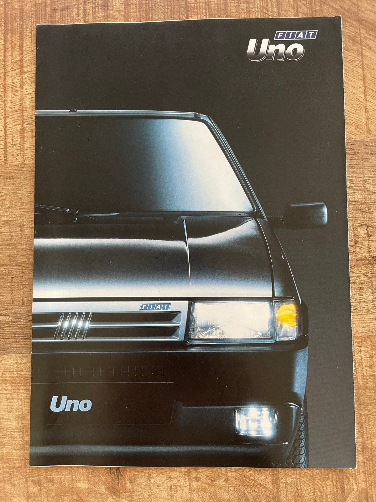 Fiat Uno Dunne Openklap Folder - Origineel, Ophalen of Verzenden, Zo goed als nieuw