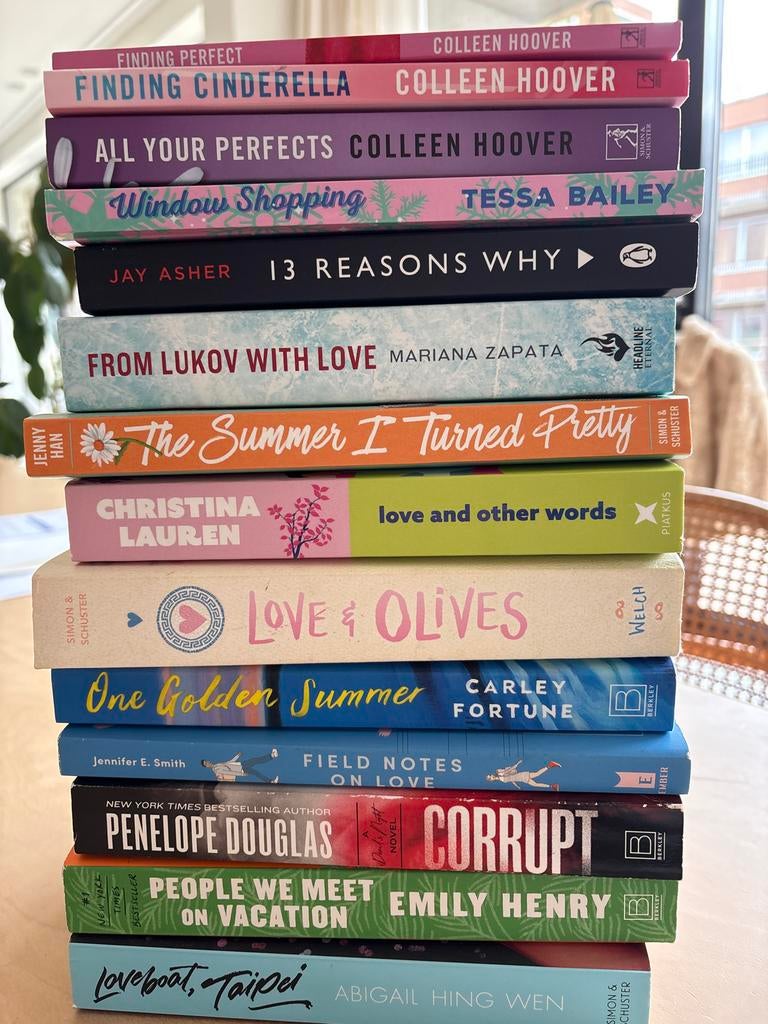 Engelse boeken, diverse Colleen Hoover, Boeken, Ophalen of Verzenden, Gelezen, Amerika