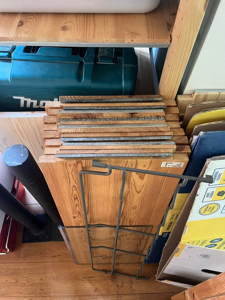 IKEA ivar stellingkast, Ophalen, Gebruikt