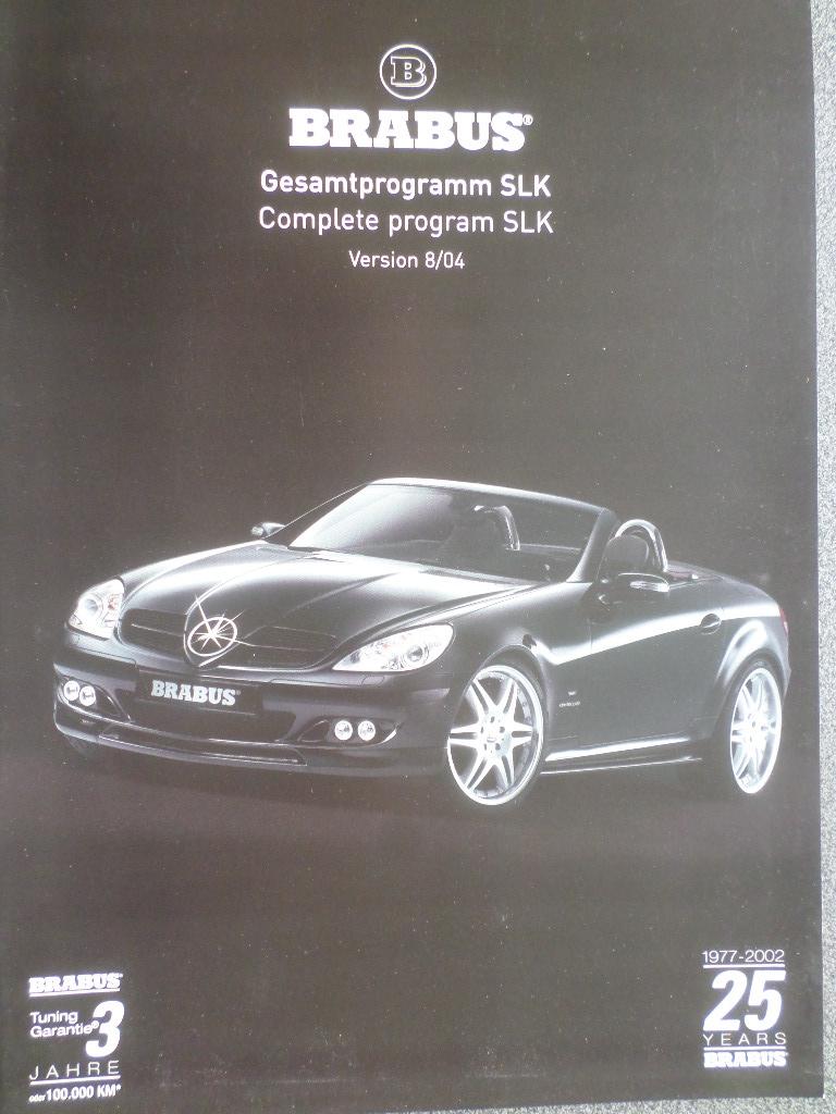Mercedes Brabus SLK 2004 Brochure, Ophalen of Verzenden, Zo goed als nieuw, Mercedes