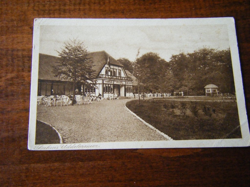 S42 - Uddel - Theehuis Uddelermeer - Mooi/Oud, Ophalen of Verzenden, 1920 tot 1940, Gelderland