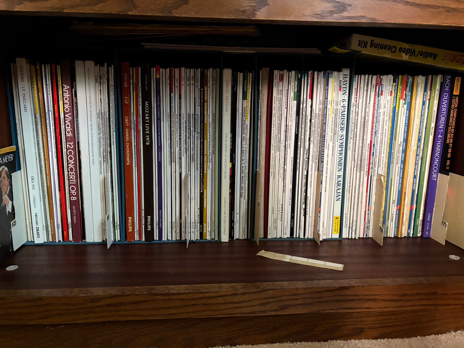 Te koop collectie van 800 LP’s en 500 CD’s klassieke muziek, Ophalen, Overige typen, Zo goed als nieuw, 12 inch