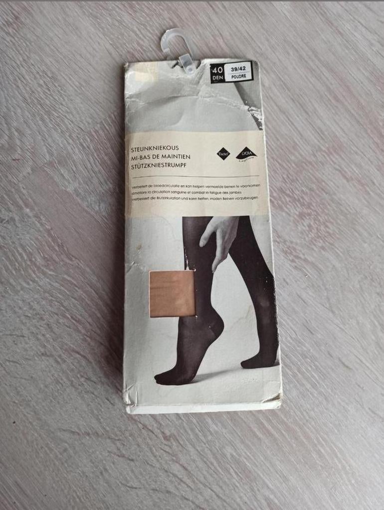 Knie kousen, Stay-up kousen, Zwart, Nieuw, Ophalen of Verzenden