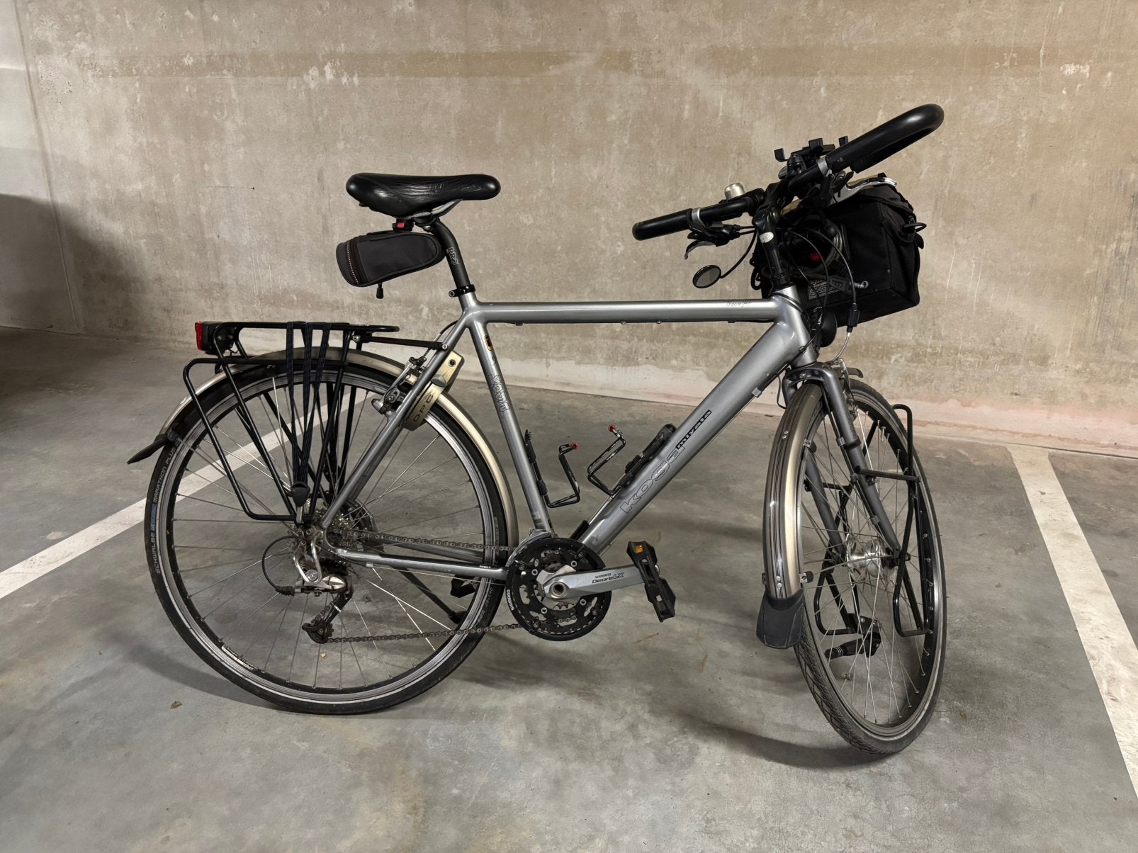 Herenfiets koga traveler topstaat, Fietsen en Brommers, Fietsen | Heren | Sportfietsen en Toerfietsen, Ophalen, Zo goed als nieuw