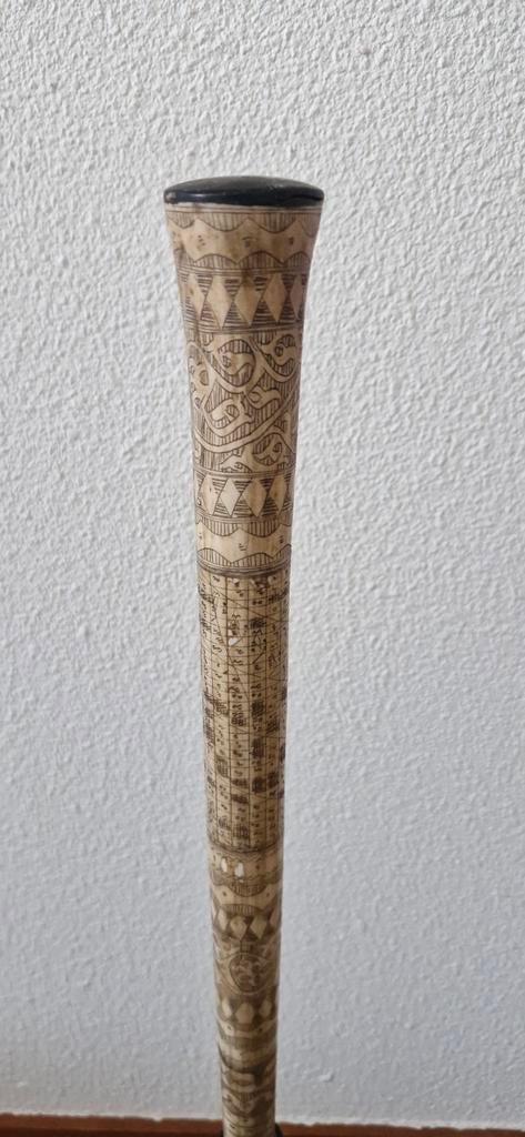 Batak Staf Sumatra van been en hout, Ophalen of Verzenden