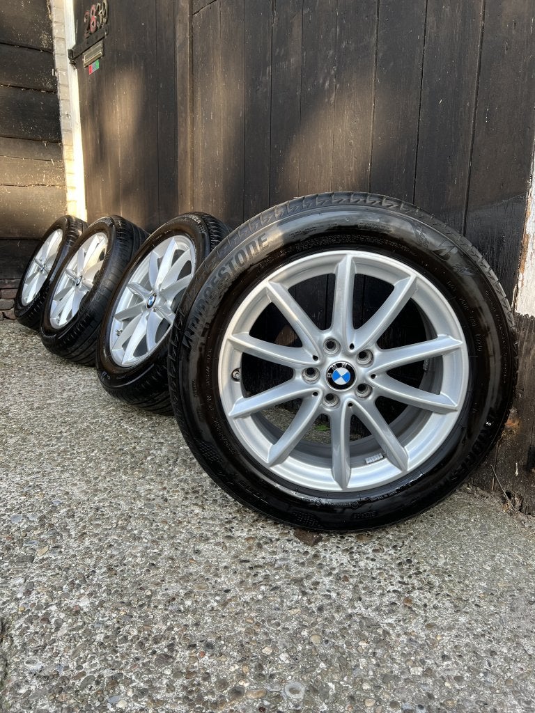 5x112 originele bmw X1 X2 style 560 velgen zomer 17” Tpms, Gebruikt, Banden en Velgen, Niet ingevuld, 17 inch