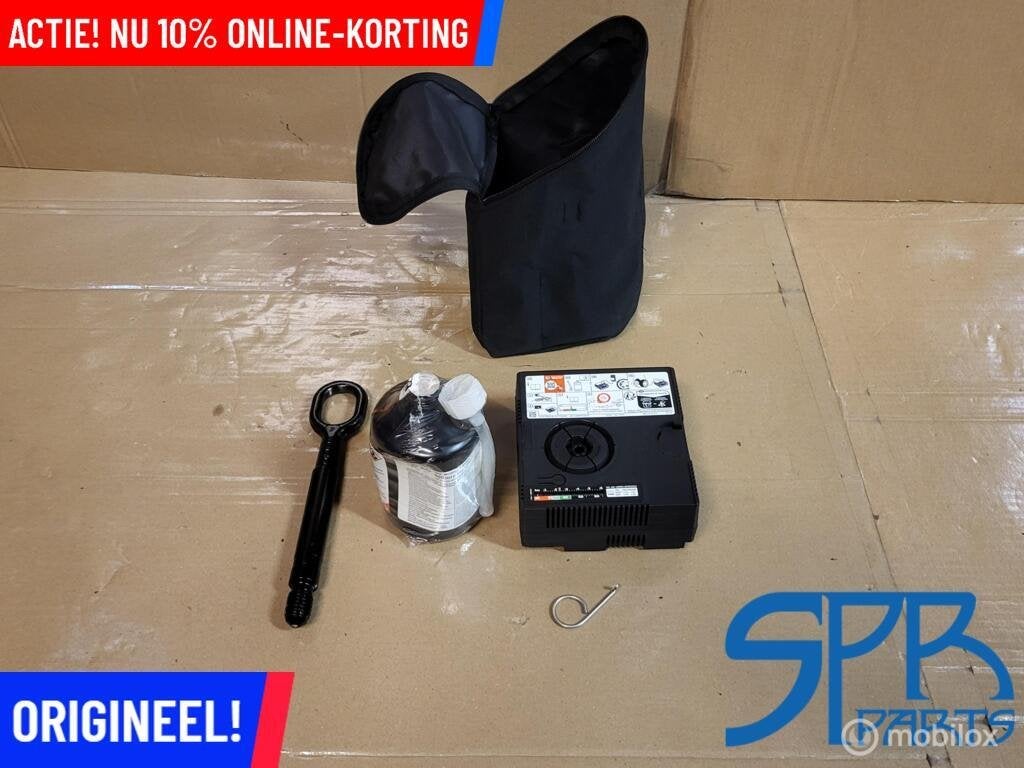 BANDEN LUCHT COMPRESSOR 12V REPERATIE NOOD SET SCHUIM POMP