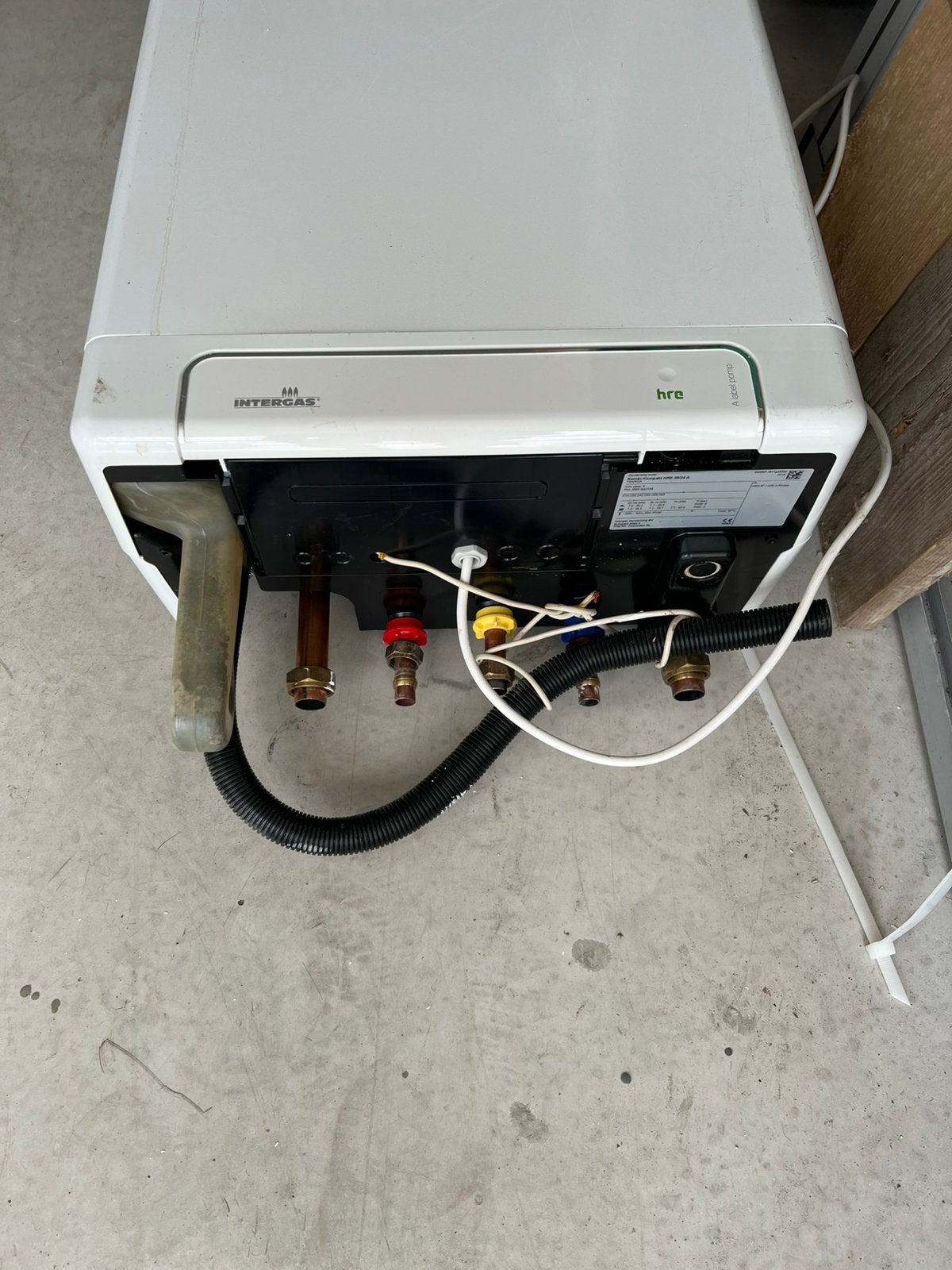 Intergas combi kompakt ketel, Ophalen, Geiser, Zo goed als nieuw, Minder dan 20 liter
